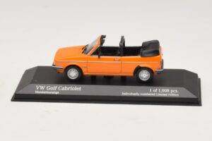Volkswagen Golf Mk1 Avoauto Oranssi Minichamps 1:43 400055131 Metalli