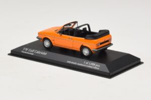 Volkswagen Golf Mk1 Avoauto Oranssi Minichamps 1:43 400055131 Metalli — kuva 3 / 4