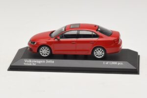 Volkswagen Jetta Mk6 Punainen Minichamps 1:43 400059001 Metalli