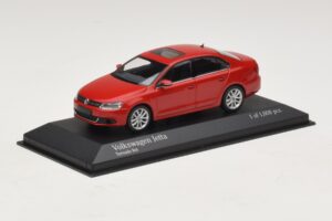 Volkswagen Jetta Mk6 Punainen Minichamps 1:43 400059001 Metalli — kuva 2 / 4