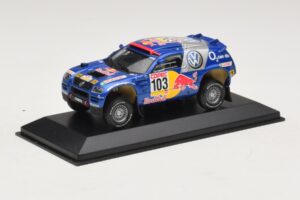 Volkswagen Race Touareg #103 B. Saby / R. Perin Winner Rally Por Las Pampas 2005 Korvaava Pakkaus Minichamps 1:43 436055303-R — kuva 2 / 4