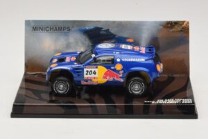 Volkswagen Race Touareg Red Bull #204 J. Kleinschmidt / F. Pons Dakar Rally 2005 Minichamps 1:43 436045304 Metalli