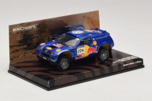 Volkswagen Race Touareg Red Bull #224 B. Saby / Stevenson Dakar Rally 2005 Minichamps 1:43 436045324 Metalli — kuva 2 / 5