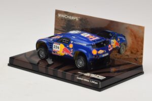 Volkswagen Race Touareg Red Bull #224 B. Saby / Stevenson Dakar Rally 2005 Minichamps 1:43 436045324 Metalli — kuva 3 / 5