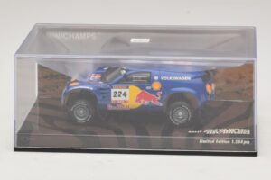 Volkswagen Race Touareg Red Bull #224 B. Saby / Stevenson Dakar Rally 2005 Minichamps 1:43 436045324 Metalli — kuva 4 / 5
