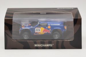 Volkswagen Race Touareg Red Bull #224 B. Saby / Stevenson Dakar Rally 2005 Minichamps 1:43 436045324 Metalli — kuva 5 / 5