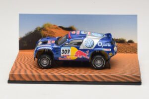 Volkswagen Race Touareg Red Bull #307 Jälleenmyyjän Erikoismalli 2005 Minichamps 1:43 7LO099400PD307 Metalli
