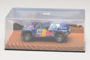 Volkswagen Race Touareg Red Bull #313 Jälleenmyyjän Erikoismalli 2005 Minichamps 1:43 7LO099400PD313 Metalli — kuva 5 / 5