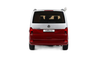 Volkswagen T6.1 California Ocean Tornado Red / Reflex Silver Otto 1:18 OT1342 Hartsi — kuva 5 / 5