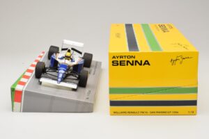 Williams FW16 Renault #2 A. Senna San Marino GP 1994 Minichamps 1:18 543941833 Metalli — kuva 7 / 7