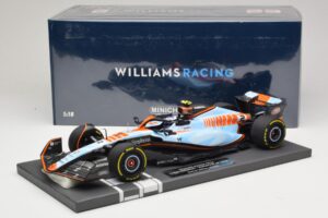 Williams Racing FW45 #2 L. Sargeant Singapore GP 2023 Minichamps 1:18 117231602 Metalli — kuva 6 / 7