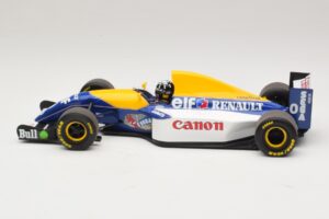 Williams Renault FW15C #0 D. Hill 1993 Minichamps 1:18 180930000 Metalli — kuva 3 / 7