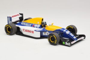 Williams Renault FW15C #0 D. Hill 1993 Minichamps 1:18 180930000 Metalli — kuva 4 / 7
