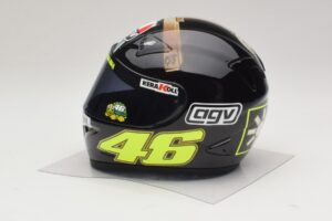 AGV Kypärä V. Rossi MotoGP Jerez Test 2007 Minichamps 1:2 327070046 Metalli — kuva 2 / 7