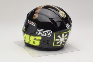 AGV Kypärä V. Rossi MotoGP Jerez Test 2007 Minichamps 1:2 327070046 Metalli — kuva 3 / 7