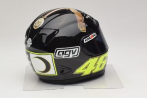 AGV Kypärä V. Rossi MotoGP Jerez Test 2007 Minichamps 1:2 327070046 Metalli — kuva 4 / 7