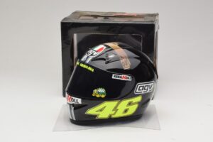 AGV Kypärä V. Rossi MotoGP Jerez Test 2007 Minichamps 1:2 327070046 Metalli — kuva 6 / 7