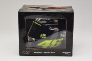 AGV Kypärä V. Rossi MotoGP Jerez Test 2007 Minichamps 1:2 327070046 Metalli — kuva 7 / 7