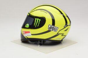 AGV Kypärä V. Rossi MotoGP Valencia Test 2009 Minichamps 1:2 327100066 Metalli — kuva 2 / 7