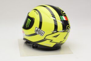 AGV Kypärä V. Rossi MotoGP Valencia Test 2009 Minichamps 1:2 327100066 Metalli — kuva 3 / 7