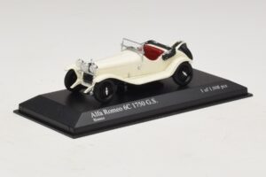Alfa Romeo 6C 1750 G.S. Valkoinen Minichamps 1:43 400120430 Metalli — kuva 2 / 5