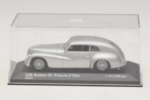 Alfa Romeo 6C 2500 Freccia d'Oro Hopea Minichamps 1:43 400120480 Metalli — kuva 4 / 5