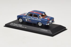 Alfa Romeo Giulia Europa-Testfahrt Sizilien-Hammerfest Minichamps 1:43 400120905 Metalli — kuva 3 / 5