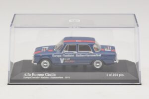 Alfa Romeo Giulia Europa-Testfahrt Sizilien-Hammerfest Minichamps 1:43 400120905 Metalli — kuva 4 / 5