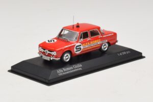Alfa Romeo Giulia ONS Rennstreckensicherung 1973 Minichamps 1:43 400120994 Metalli — kuva 2 / 5