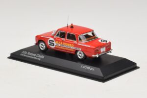 Alfa Romeo Giulia ONS Rennstreckensicherung 1973 Minichamps 1:43 400120994 Metalli — kuva 3 / 5