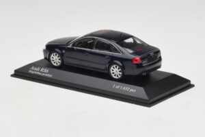 Audi RS6 C5 Sininen Metallic Minichamps 1:43 400011702 Metalli — kuva 3 / 5