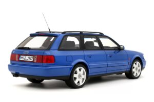 Audi S6 Plus C4 Avant Nogaro Blue Pearl Otto 1:18 OT1234 Hartsi — kuva 2 / 5