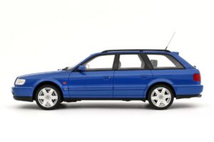 Audi S6 Plus C4 Avant Nogaro Blue Pearl Otto 1:18 OT1234 Hartsi — kuva 3 / 5