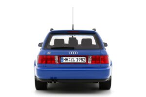 Audi S6 Plus C4 Avant Nogaro Blue Pearl Otto 1:18 OT1234 Hartsi — kuva 5 / 5
