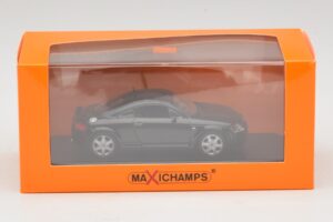 Audi TT 8N Musta Maxichamps 1:43 940017221 Metalli — kuva 5 / 5