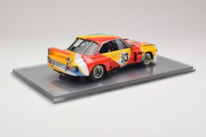 BMW 3.0 CSL Art Car Alexander Calder #51 H. Poulain / S. Posey / J. Guichet 24 Hours of Le Mans 1975 Minichamps 1:18 80430150 — kuva 2 / 7
