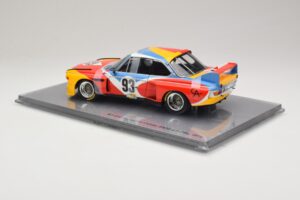 BMW 3.0 CSL Art Car Alexander Calder #51 H. Poulain / S. Posey / J. Guichet 24 Hours of Le Mans 1975 Minichamps 1:18 80430150 — kuva 5 / 7
