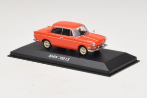 BMW 700 LS Punainen Maxichamps 1:43 940023701 Metalli — kuva 3 / 5