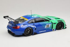 BMW M6 GT3 #33 Falken Motorsport P. Dumbreck 24 Hours of Nurburgring 2017 Minichamps 1:18 153172633 Metalli — kuva 2 / 6