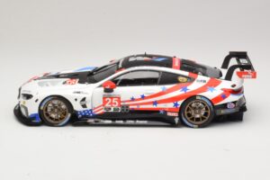 BMW M8 GTE #25 BMW Team RLL B. Auberlen / A. Sims 6 Hours of Watkins Glen 2018 Minichamps 1:18 155182995 Metalli — kuva 3 / 6
