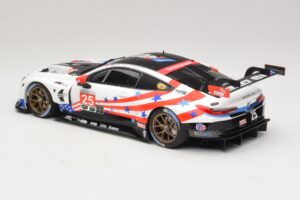 BMW M8 GTE #25 BMW Team RLL B. Auberlen / A. Sims 6 Hours of Watkins Glen 2018 Minichamps 1:18 155182995 Metalli — kuva 5 / 6