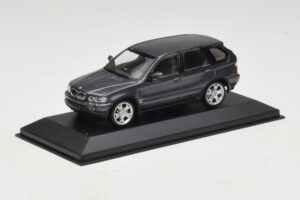 BMW X5 E53 4.4i Harmaa Metallic Korvaava Pakkaus Minichamps 1:43 80420393166-R1 Metalli — kuva 2 / 5