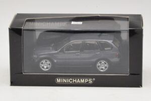 BMW X5 E53 4.4i Harmaa Metallic Korvaava Pakkaus Minichamps 1:43 80420393166-R1 Metalli — kuva 5 / 5
