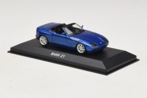 BMW Z1 E30 Sininen Metallic Maxichamps 1:43 940020101 Metalli — kuva 3 / 5