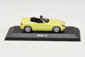 BMW Z1 E30 Keltainen Maxichamps 1:43 940020100 Metalli