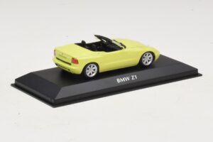 BMW Z1 E30 Keltainen Maxichamps 1:43 940020100 Metalli — kuva 2 / 5