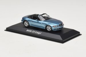 BMW Z3 Sininen Maxichamps 1:43 940024331 Metalli — kuva 3 / 5