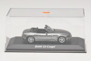 BMW Z3 Harmaa Metallic Maxichamps 1:43 940024330 Metalli — kuva 4 / 5