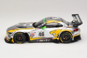BMW Z4 GT3 #46 M. Palttala / L. Luhr 24 Hours of Spa Winner 2015 Minichamps 1:18 151152346 Metalli — kuva 3 / 6