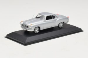 Borgward Isabella Coupe Hopea Minichamps 1:43 400096031 Metalli — kuva 2 / 5